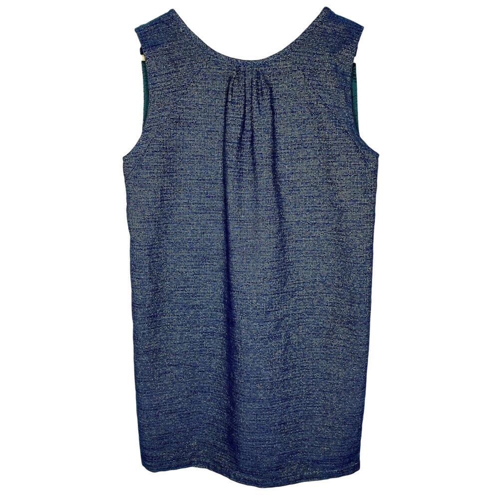 Madewell Sessun Alice Dress Sleeveless Cocktail Party Dress Dark Teal Size Small
